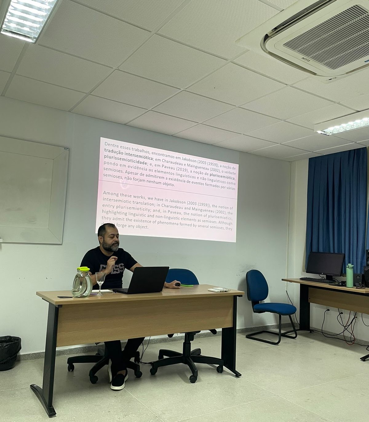 Participação do professor Héberton Mendes Cassiano no Colóquio Internacional Eugenio Coseriu In Focus