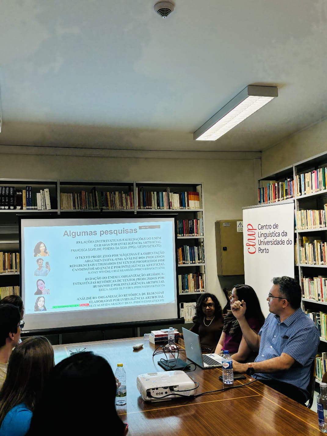 Professor Franklin Oliveira em missão acadêmica em Portugal